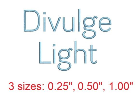Divulge LT: A Premium Embroidery Font Review