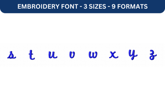 Marketing Script Font Lower S to Z Review