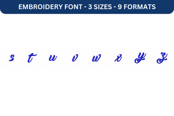 Midnight Bangkok Font: A Premium Embroidery Choice