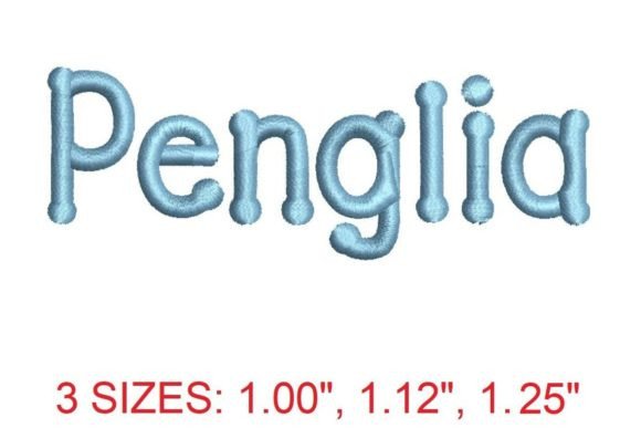 Penglia Embroidery Font: Elegant Branding Review