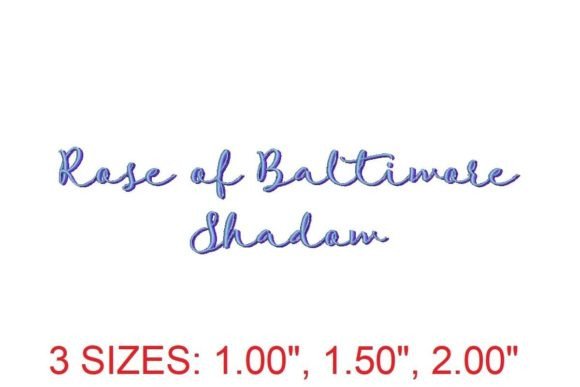 Rose of Baltimore Shadow Font: A Designer Review