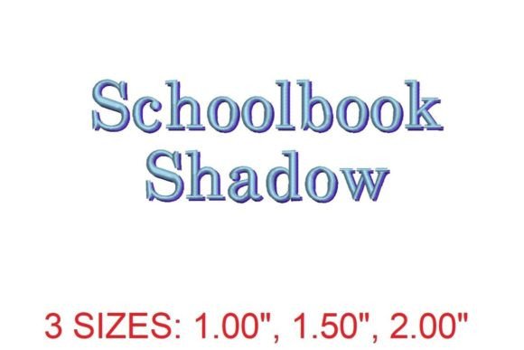 Schoolbook Shadow Font: A Boutique Sweatshirt Review