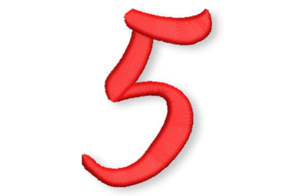 Script Number Five: A Charming Embroidery Font