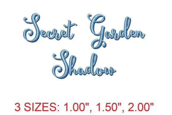Secret Garden Shadow Font Review